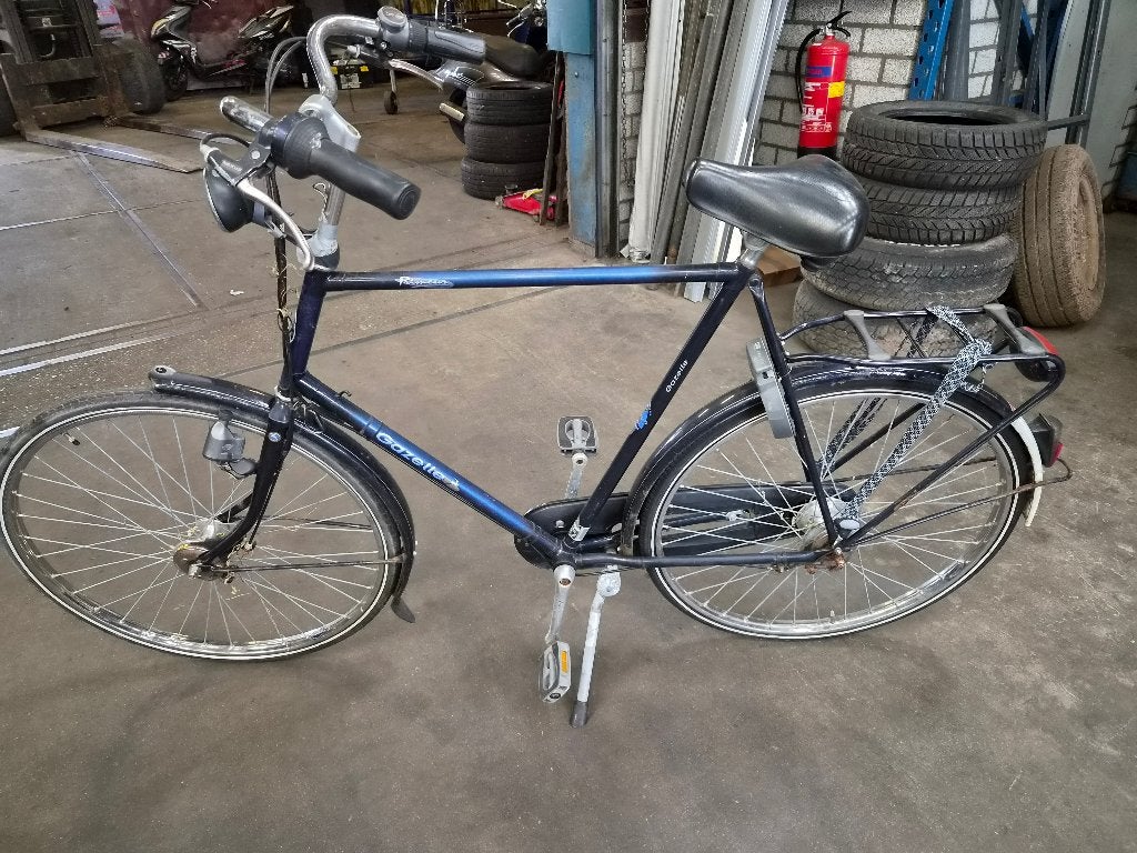 Stadsfiets, Fietsen en Brommers, Fietsen | Heren | Herenfietsen, Gebruikt, Verzenden, Versnellingen, 65 cm of meer