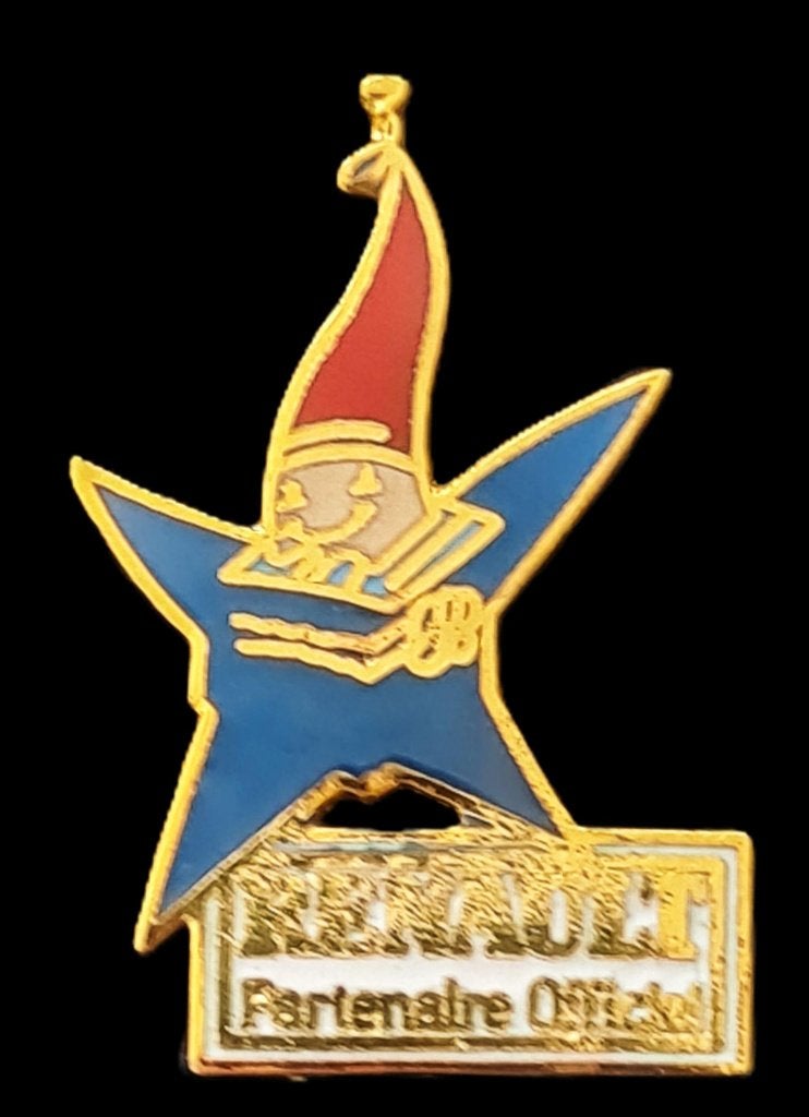 Renault- Partenaire Official pin, Verzamelen, Verzenden, Nieuw, Sport, Speldje of Pin