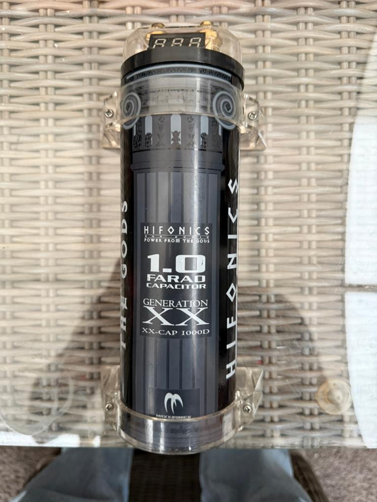 Farad capacitor 1.0 farad, Ophalen of Verzenden, Nieuw