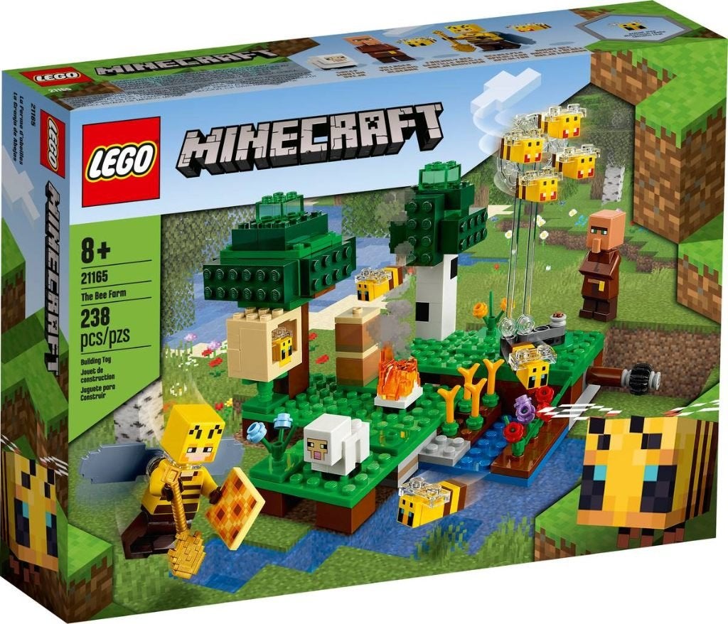 Lego Minecraft 21165 The Bee Farm, Minecraft, Lego, Nieuw, Ophalen of Verzenden
