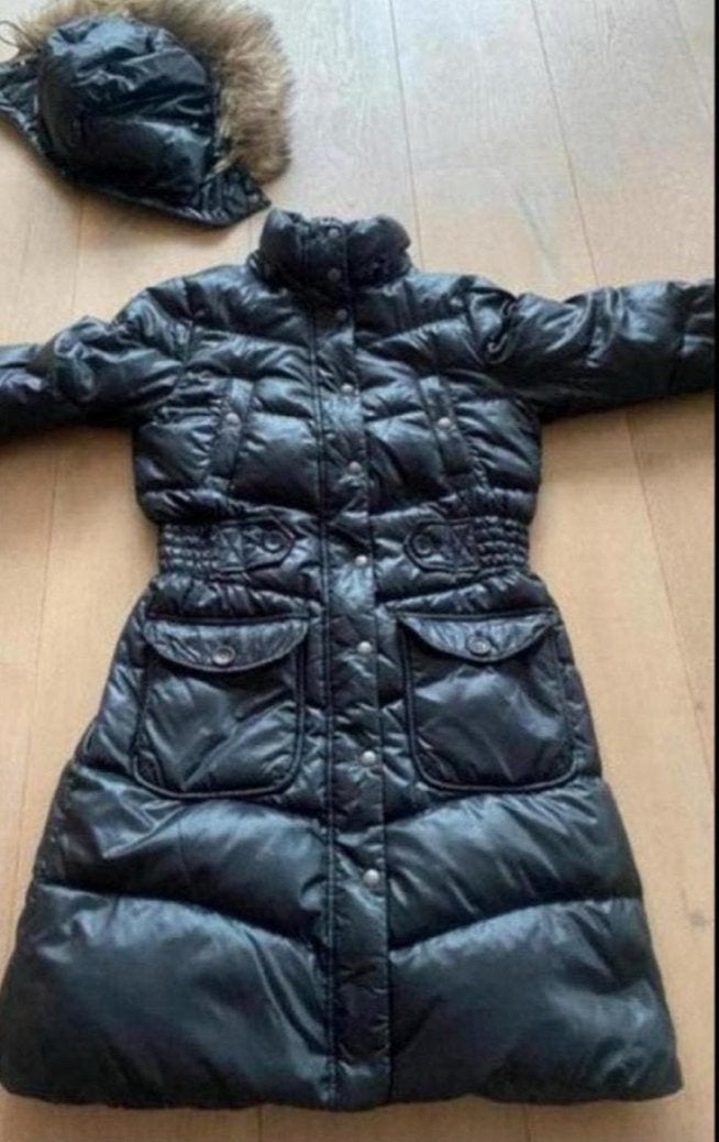 Tommy hilfiger donsjas puffer S, Ophalen of Verzenden, Zo goed als nieuw, Maat 36 (S), Zwart