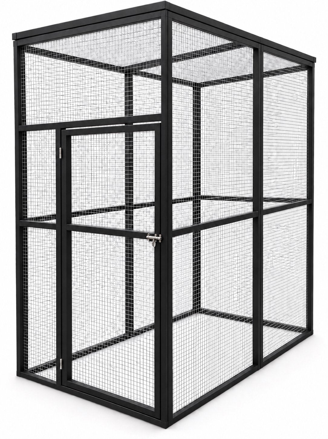 Voliere model duo aluminium, ook maatwerk!, 4221LV, Info@vandoorntimmerwerken.com, Ophalen of Verzenden, Van Doorn timmerwerken