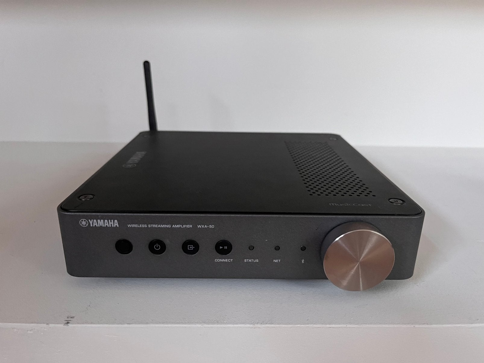 Yamaha WXA-50 MusicCast Stereoversterker en streamer - ZGAN, Ophalen of Verzenden, Zo goed als nieuw, Yamaha
