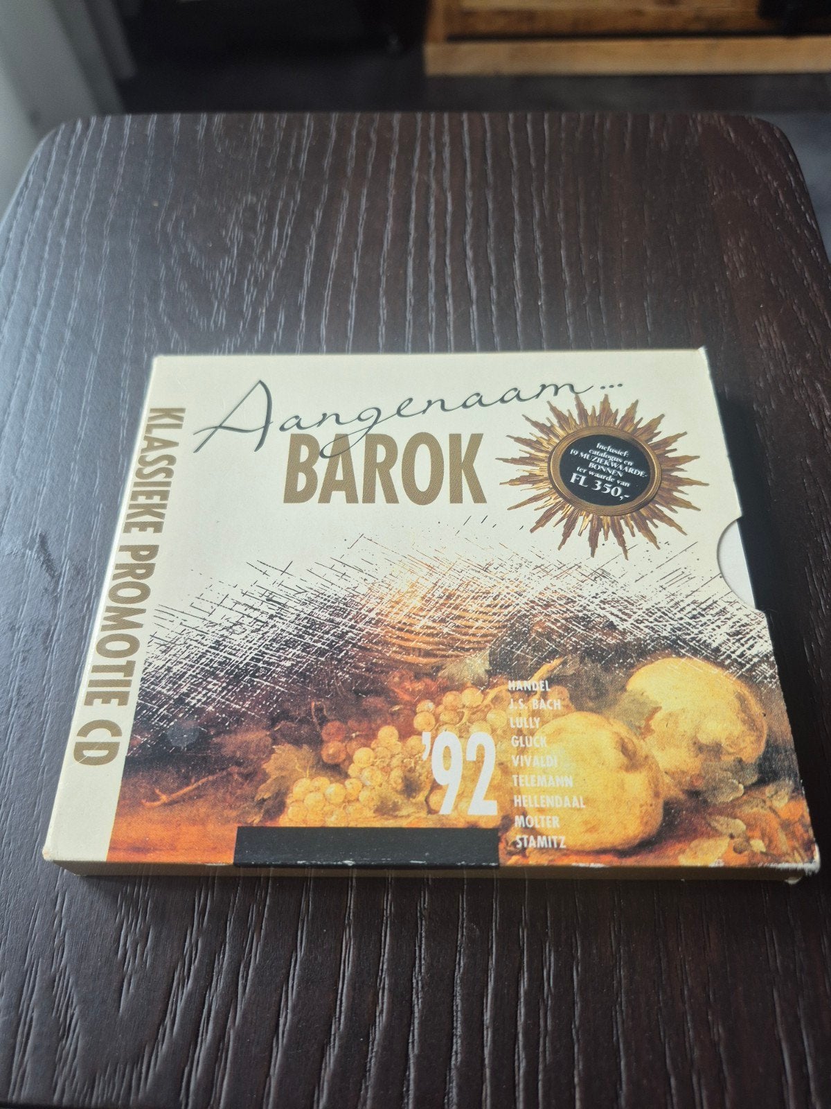 Aangenaam... Barok - Klassieke Promotie CD '92, Cd's en Dvd's, Overige componisten, Overige typen, Ophalen of Verzenden, Zo goed als nieuw