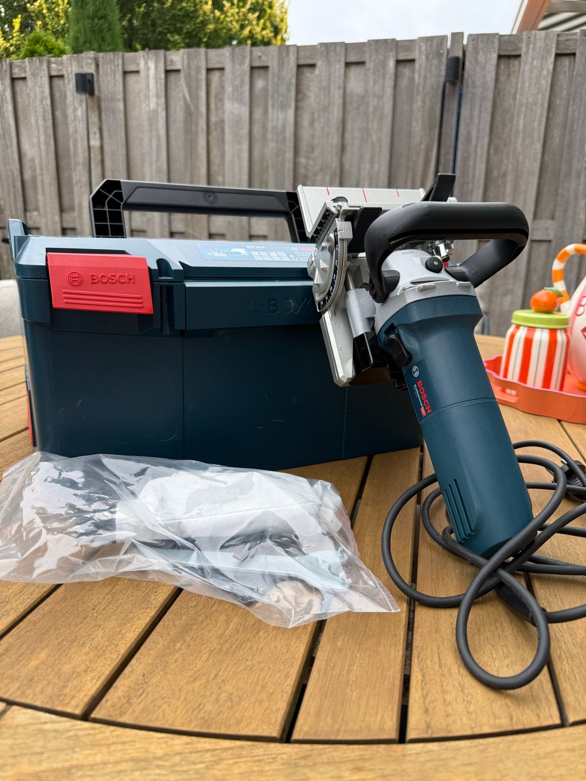 Bosch GFF 22 A Lamellenfrees in L-Boxx, Ophalen, Nieuw, Overige typen, Bosch
