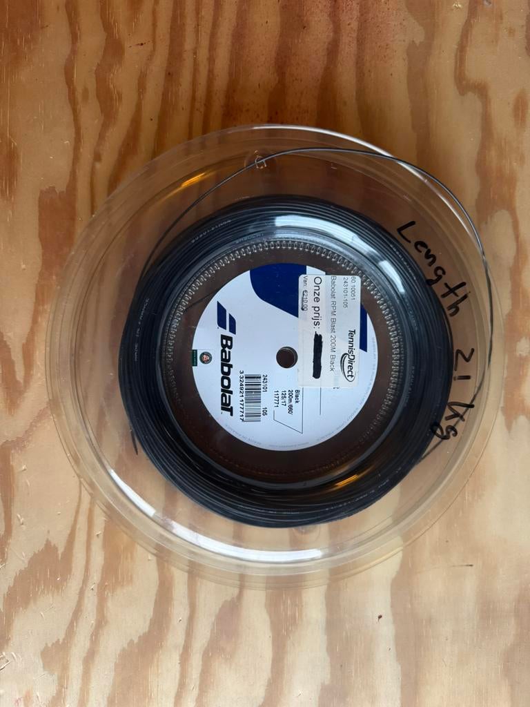 Babolat rpm blast 1.25, Sport en Fitness, Tennis, Ophalen of Verzenden, Nieuw, Grip of Snaar, Babolat
