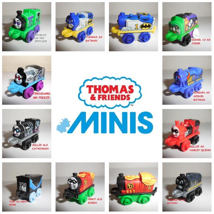 Thomas de Trein Minis DC Super Friends Batman Series, Kinderen en Baby's, Speelgoed | Thomas de Trein, Ophalen of Verzenden, Zo goed als nieuw