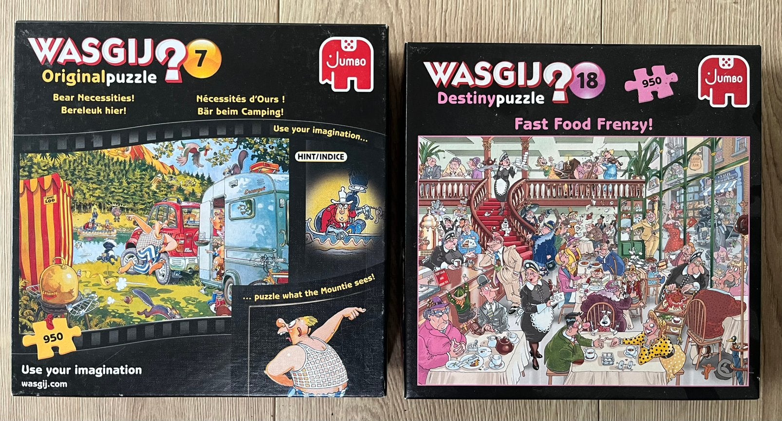 Wasgij 950 stukjes, Ophalen of Verzenden, 500 t/m 1500 stukjes, Zo goed als nieuw