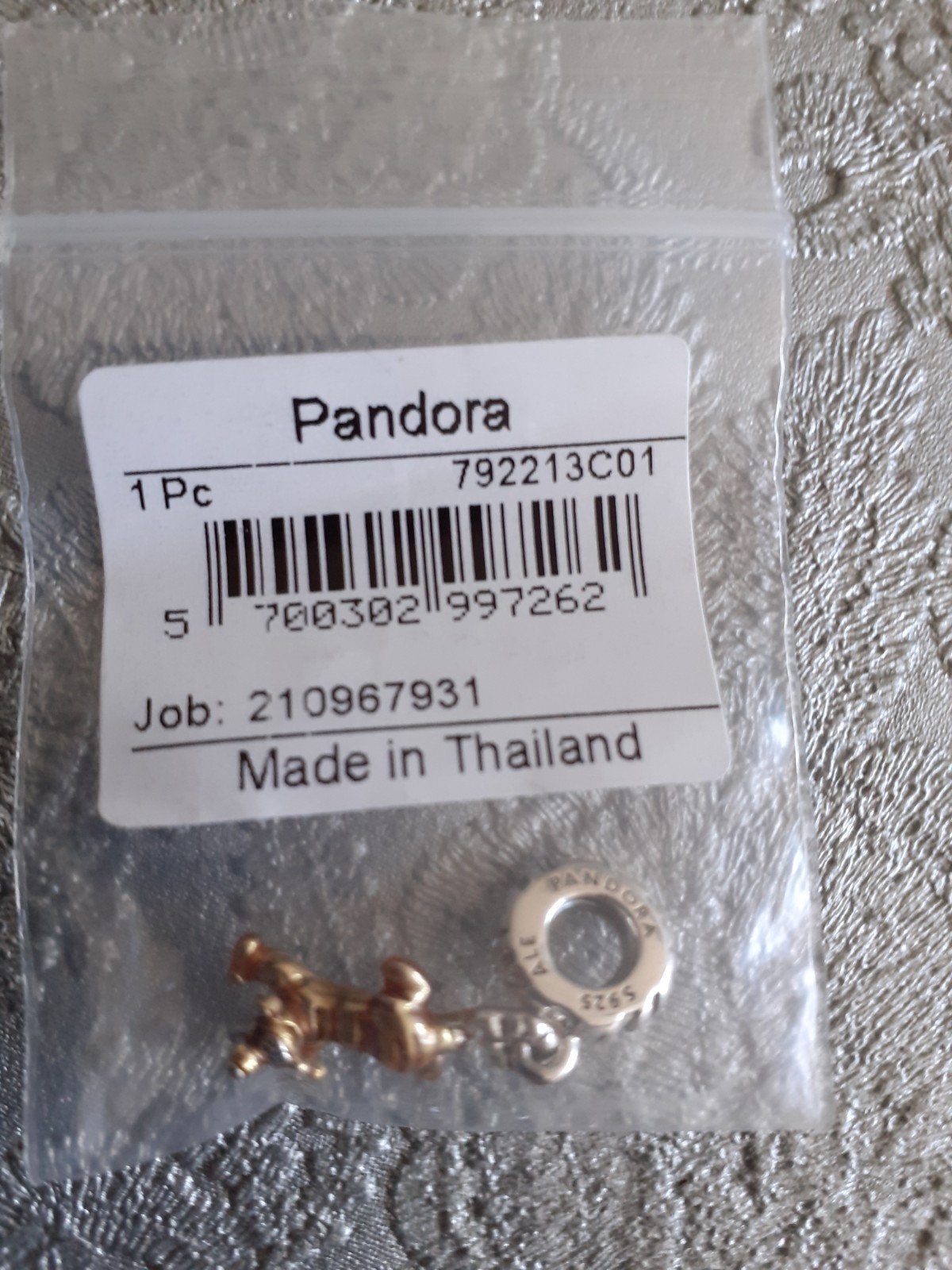 Nieuw tygertje pandora, Ophalen, Nieuw, Zilver, Navelpiercing