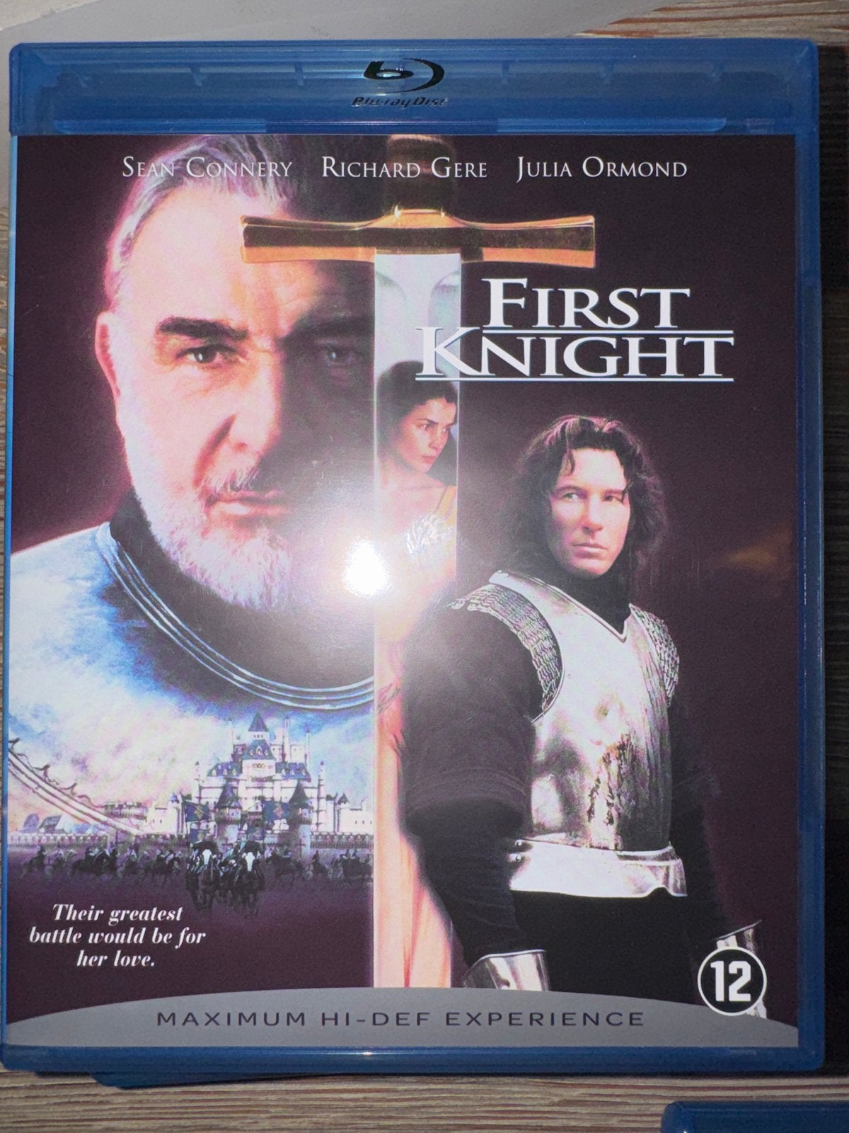 First Knight Blu-ray met Sean Connery en Richard Gere, Avontuur, Film, Ophalen of Verzenden, Blu-ray