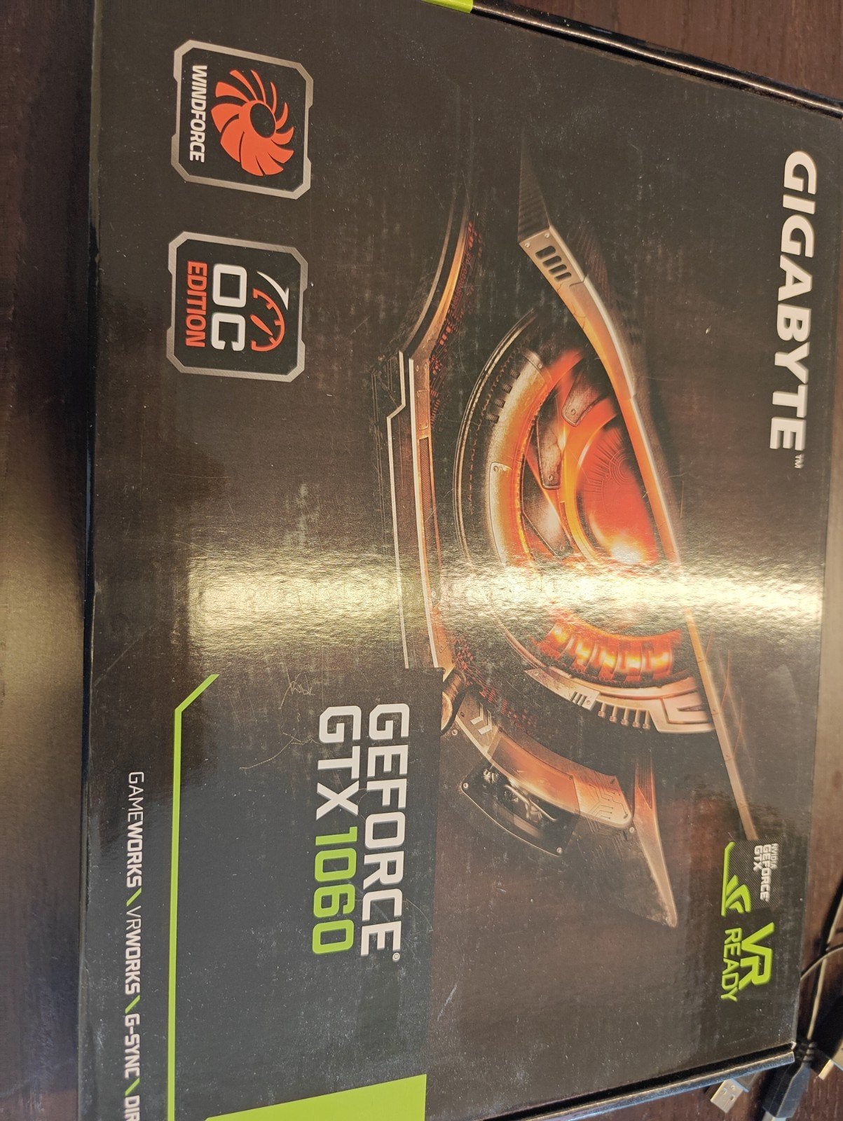 Gigabyte GeForce GTX 1060 Windforce OC 6GB GDDR5, Computers en Software, PCI-Express 3, HDMI, Ophalen of Verzenden, Nvidia