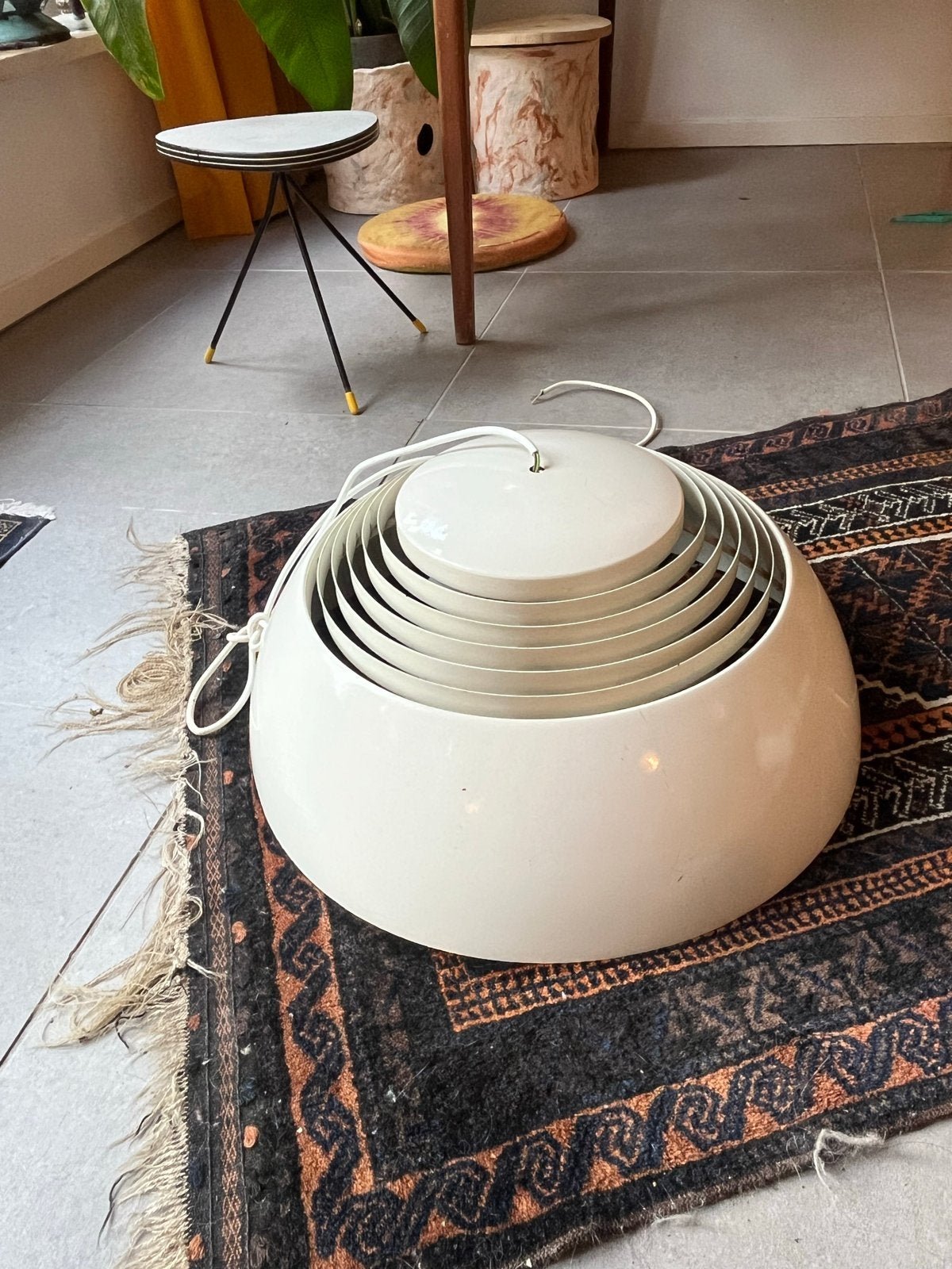 AJ Royal 500 hanglamp - Arne Jacobsen voor Louis Poulsen, Ophalen, Gebruikt, Metaal, E27 (groot)