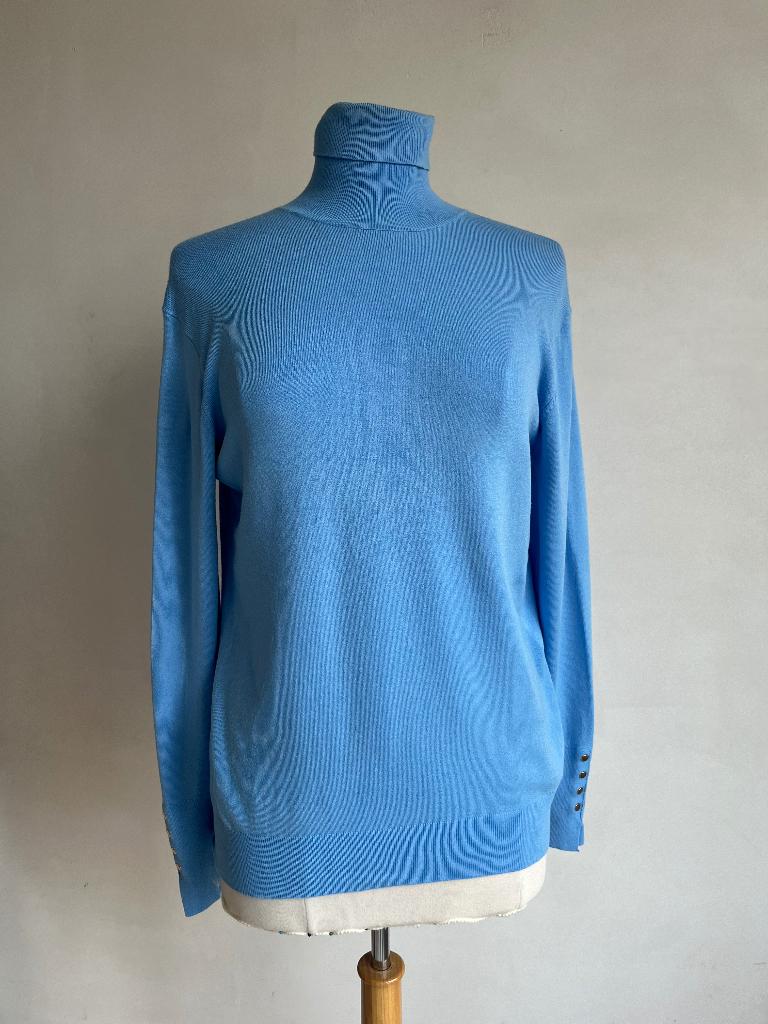 zara coltrui blauw maat xl, Zara, Maat 46/48 (XL) of groter, Zo goed als nieuw, Verzenden