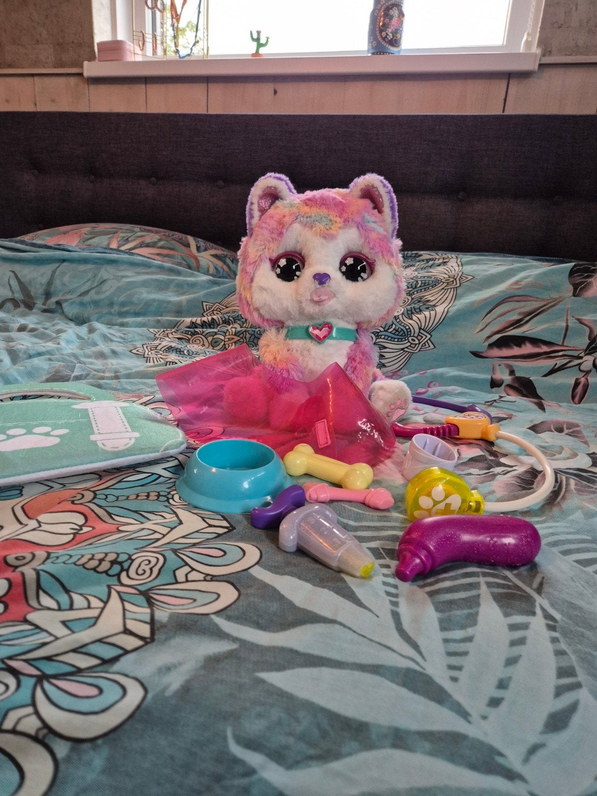 Vtech maxime mijn interactieve puppy, Overige merken, Overige karakters, Zo goed als nieuw, Met kleding of accessoire