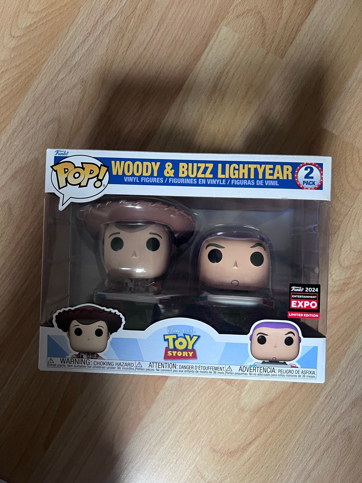 Funko Pop Woody & Buzz Lightyear 2-pack Toy Story, Ophalen of Verzenden, Nieuw