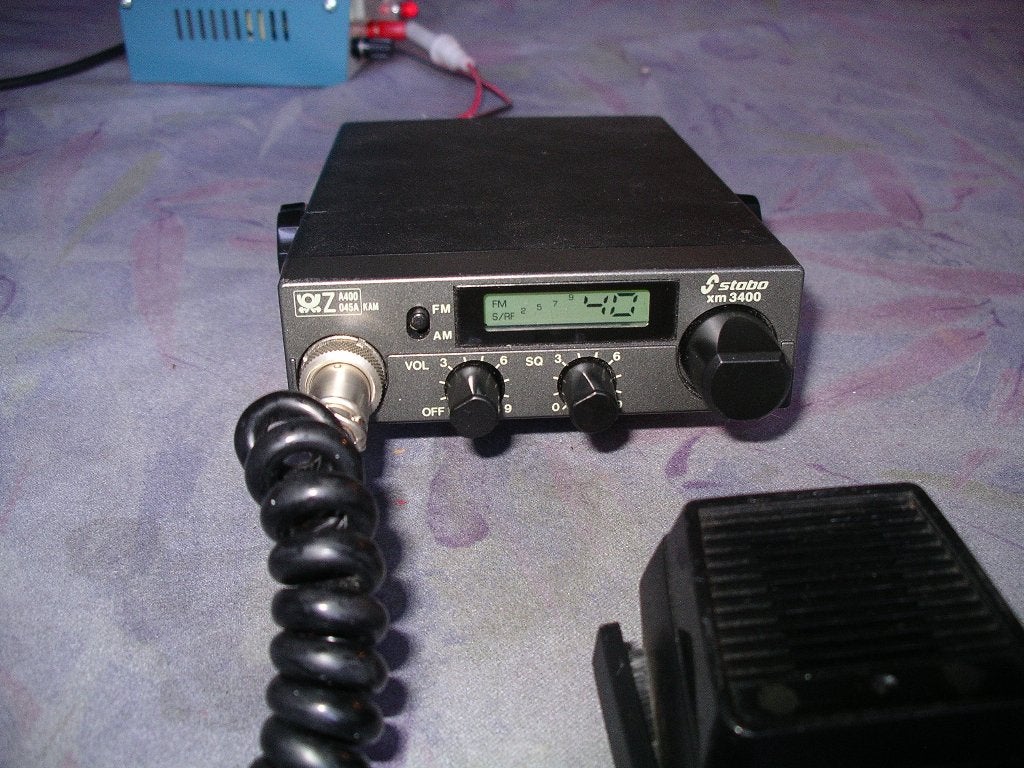Te koop 27 mc bakky Stabo XM3400, Ophalen of Verzenden, Gebruikt, Zender en Ontvanger