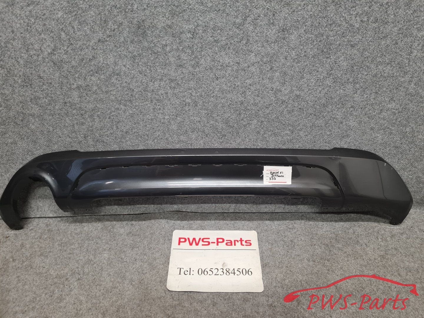 BMW X1 F48 LCI ACHTERBUMPER DIFFUSER ORIGINEEL, Gebruikt, -, -, Ophalen of Verzenden