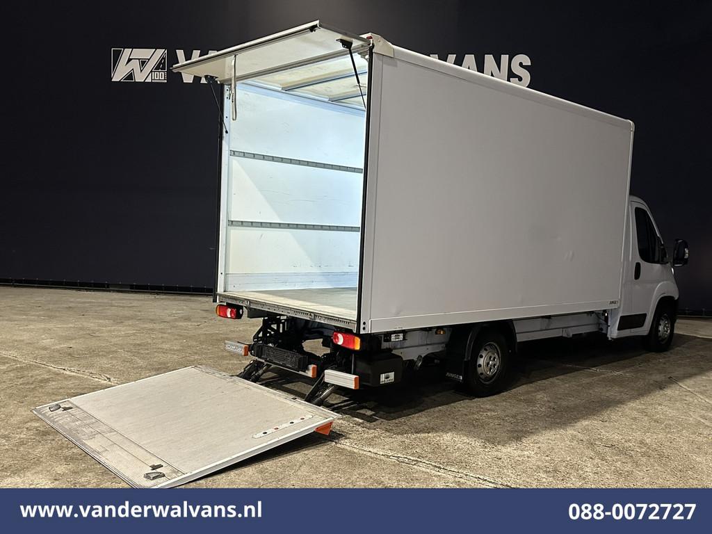 Peugeot Boxer 2.2 BlueHDi 141pk Bakwagen 436cm Lang Laadklep, Voorwielaandrijving, Stof, Gebruikt, 4 cilinders