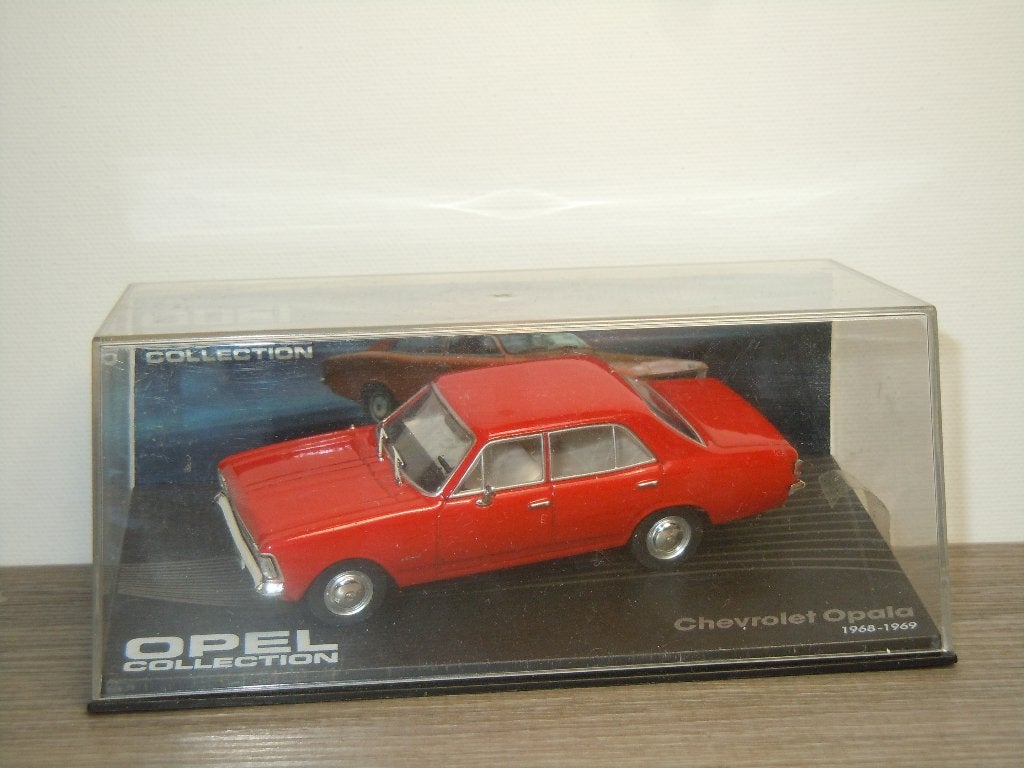 Chevrolet Opala 1968 / 1969 - Opel Collection 1:43 - in Box, Overige merken, Duitsland, Auto, Verzenden