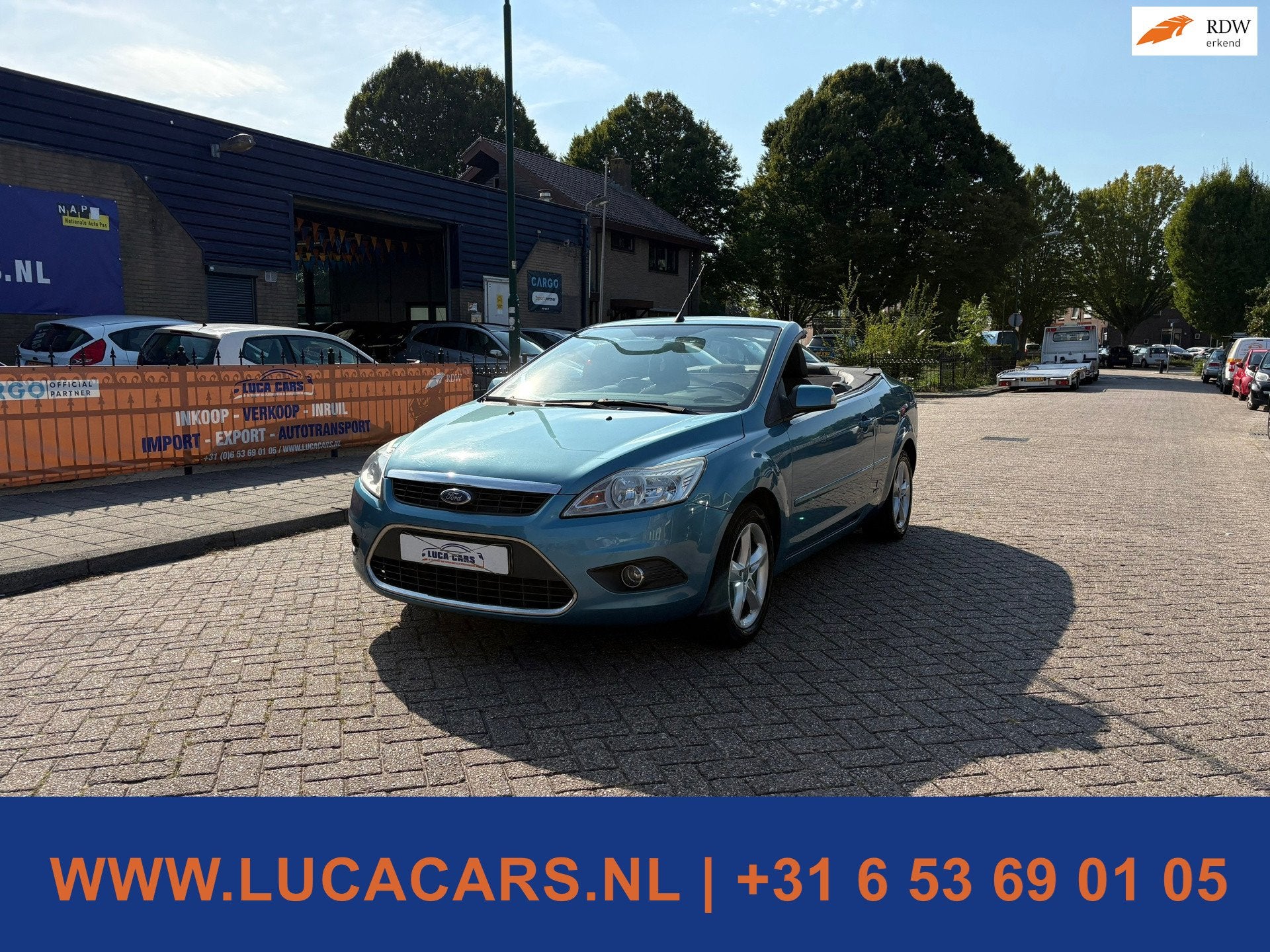 Ford Focus Coupé-Cabriolet 2.0-16V Trend Aut 2X SLEUTEL + B, Auto's, Bedrijf, Euro 4, 84 €/maand, 12 km/l