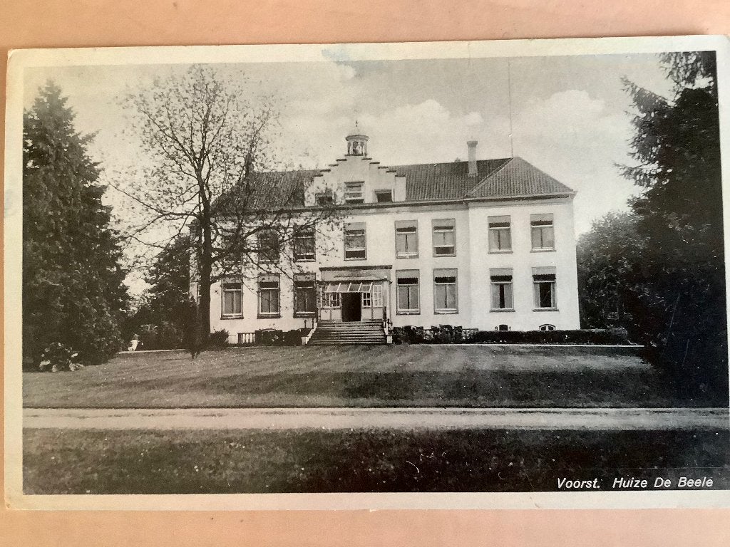 Voorst 1940 Huize De Beele, Ophalen of Verzenden, 1920 tot 1940, Gelopen, Gelderland
