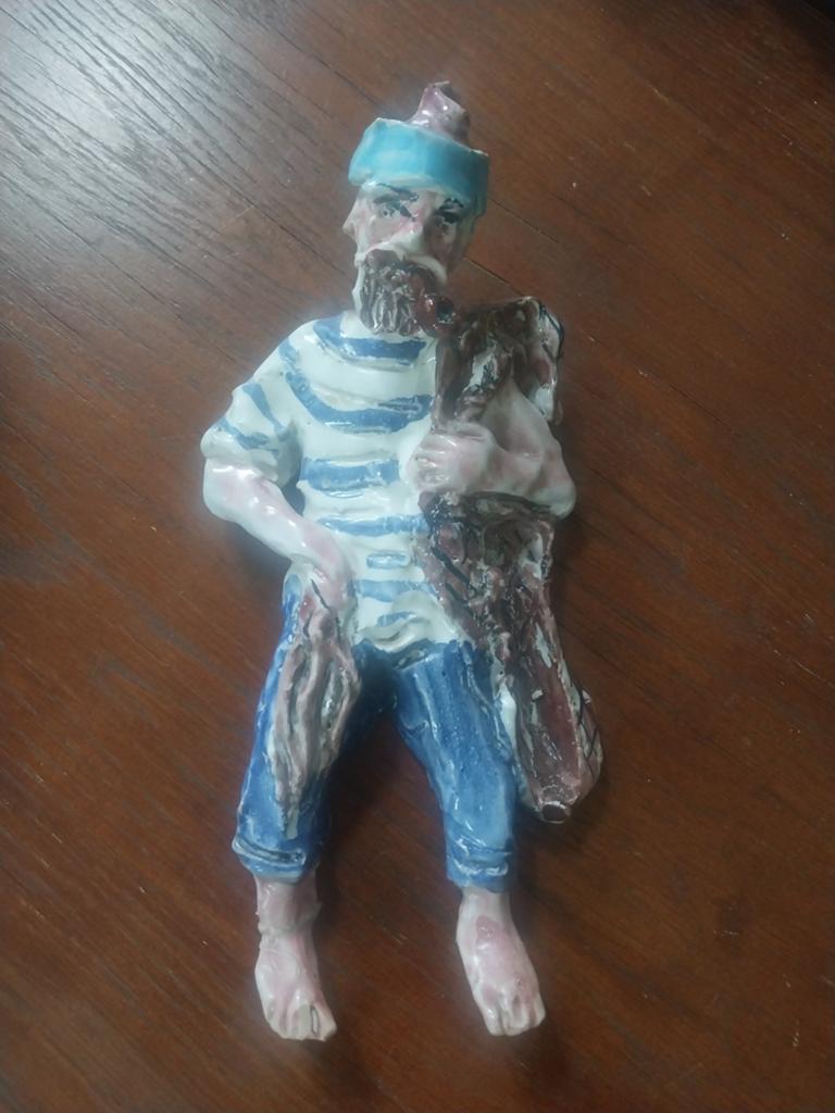 Man beeld, Ophalen of Verzenden, Zo goed als nieuw, Mens