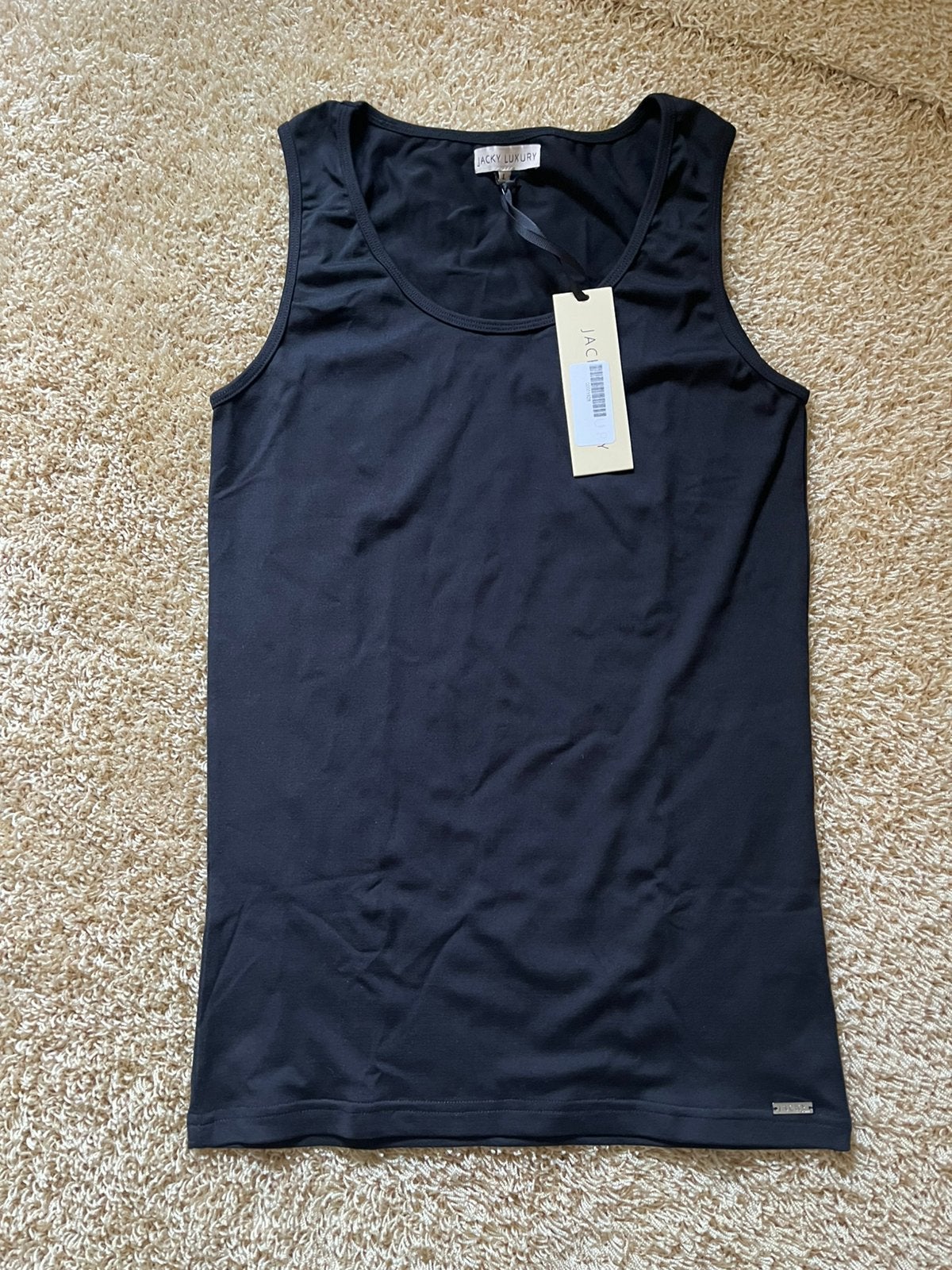 Jacky Luxury top/singlet/hemd zwart mt. L Nieuw, Zwart, Maat 42/44 (L), Nieuw, Ophalen of Verzenden
