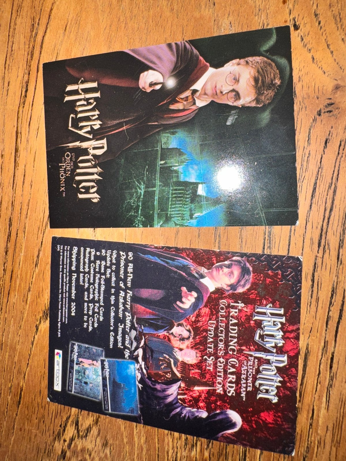 Harry Potter TRADING CARDS COLLECTOR'S EDITION, Ophalen of Verzenden, Zo goed als nieuw