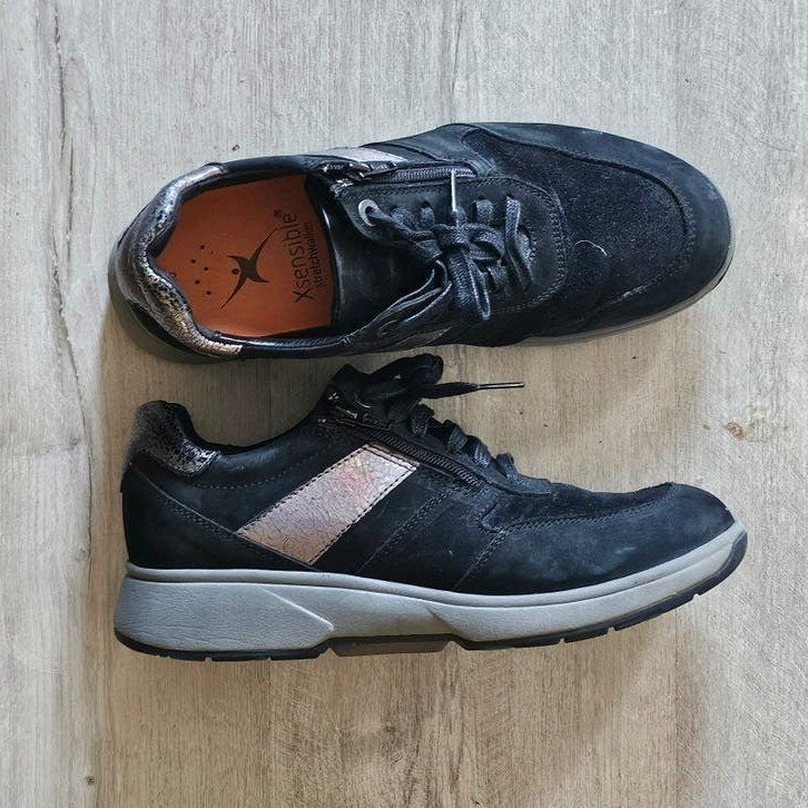 Xsensible Stretchwalker sneakers maat 40 HX, Xsensible, Zwart, Ophalen of Verzenden, Sneakers of Gympen