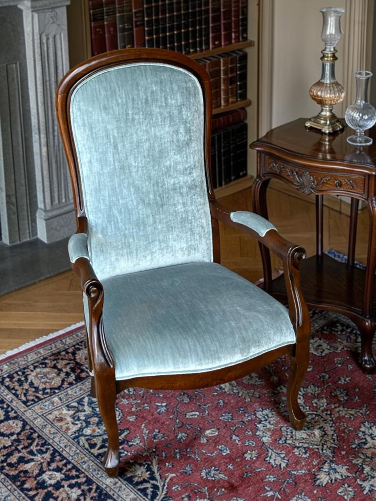 Klassieke fauteuil - Antiek/Vintage - Zeer goede staat, Antiek en Kunst, Ophalen of Verzenden