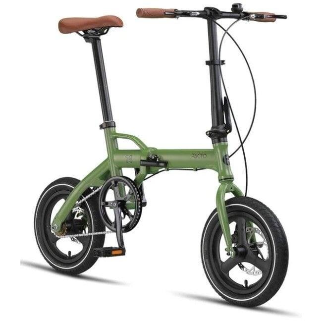 Pacto 14 vouwfiets zgan teab, 14 tot 16 inch, Zo goed als nieuw, Totaal opvouwbaar, Ophalen