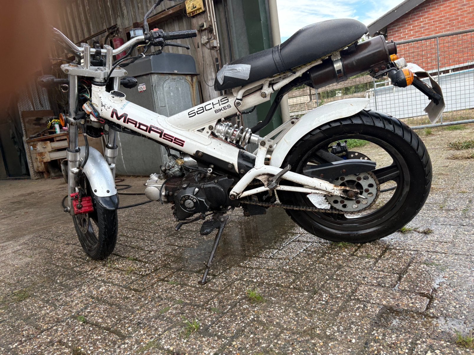 Tk sachs madass bj 2014  schuurvondst, Fietsen en Brommers, Ophalen, Gebruikt, Maximaal 45 km/u, 49 cc