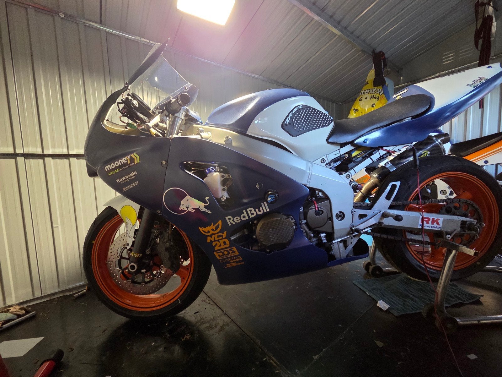 Kawasaki ZX-6R Circuitmotor - met Nieuwe onderdelen, Motoren, Ophalen, Gebruikt