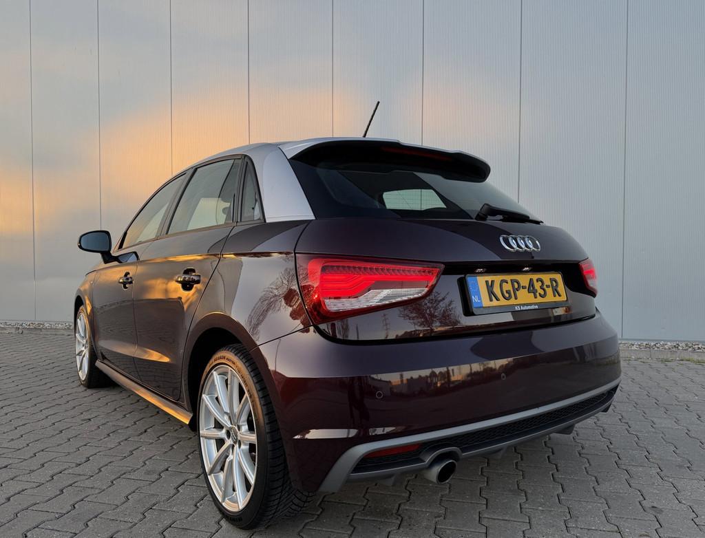 Audi A1 SPORTBACK 1.0 TFSI 95PK S-LINE Automaat LED, Auto's, Audi, Euro 6, 23 km/l, Bedrijf, Grijs