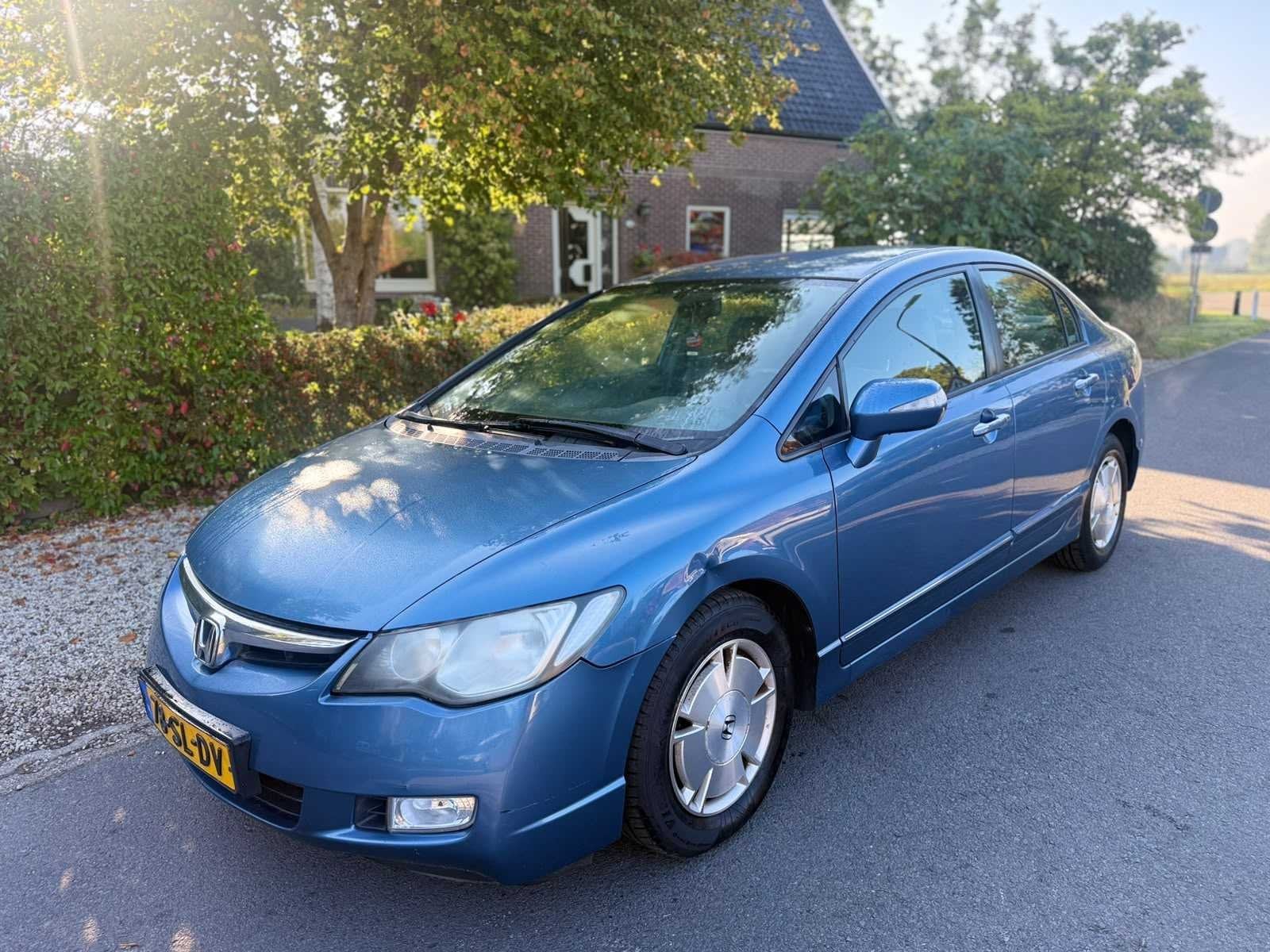 Honda - Civic - 1.3 Hybrid - 2006 - 78-SL-DV, Gebruikt, Blauw, Origineel Nederlands, Bedrijf