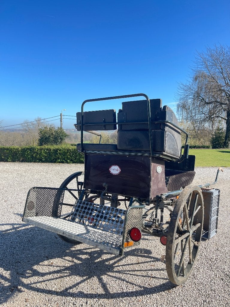 Koets Kuhlne, Gebruikt, Marathonwagen, Paard of Pony