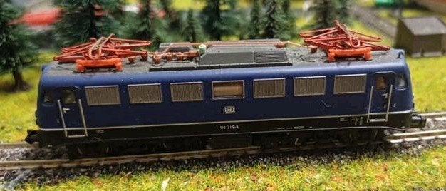 Minitrix 12110 Elektrolokomotive BR 110 DB - DCC digitaal, Hobby en Vrije tijd, Overige merken, Ophalen of Verzenden, Zo goed als nieuw