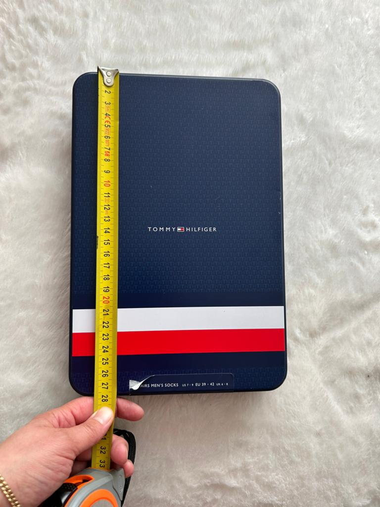 Metalen doos Tommy Hilfiger, Ophalen of Verzenden, Zo goed als nieuw, Staal, Overige merken