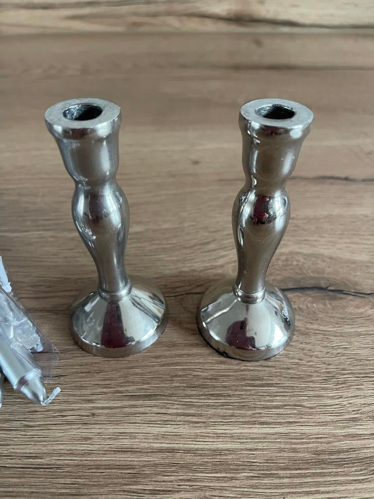 T.K. Riviera Maison mini kandelaars met kaarsjes, Huis en Inrichting, Woonaccessoires | Kandelaars en Kaarsen, Ophalen of Verzenden