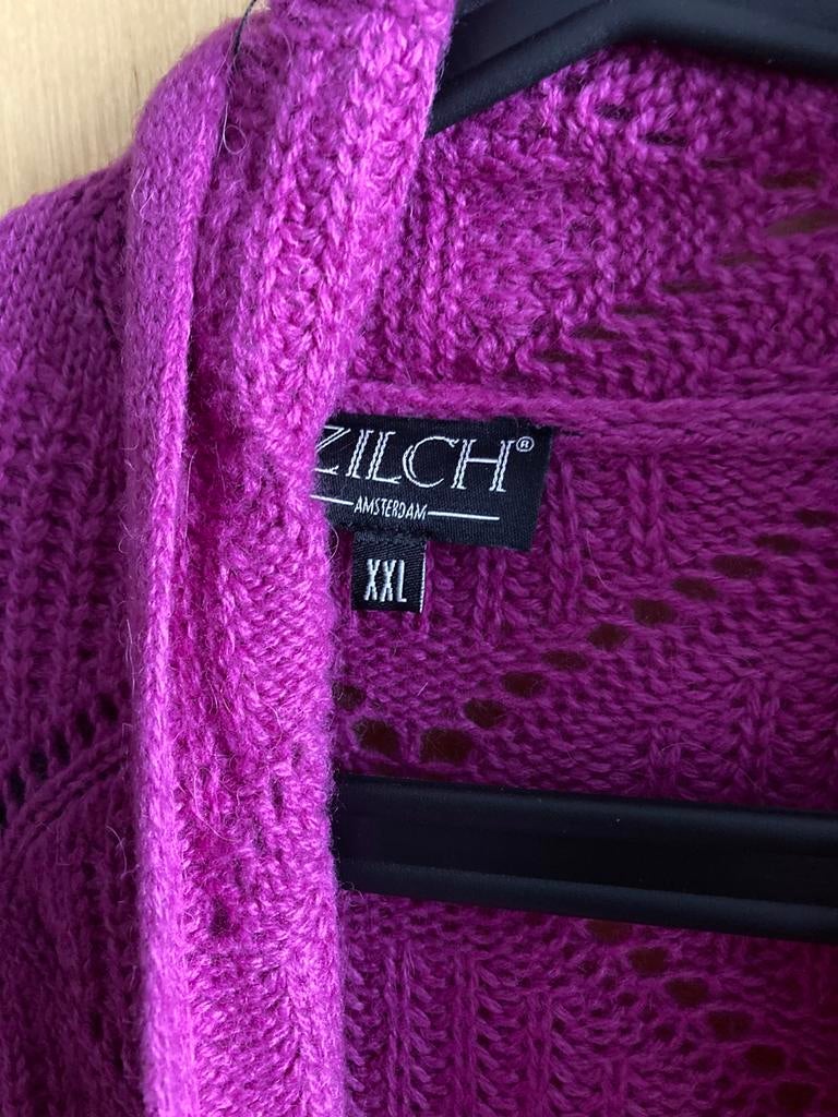 ZILCH vest fuchsia maat XXL (44/46), Kleding | Dames, Ophalen of Verzenden, Zo goed als nieuw, Maat 46/48 (XL) of groter, Roze