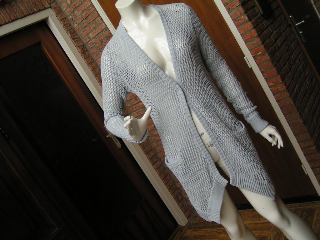 ALLUDE gebreide vest/jasje,Mt S topstaat, Allude, Tweedehands, Blauw, Tweedehands