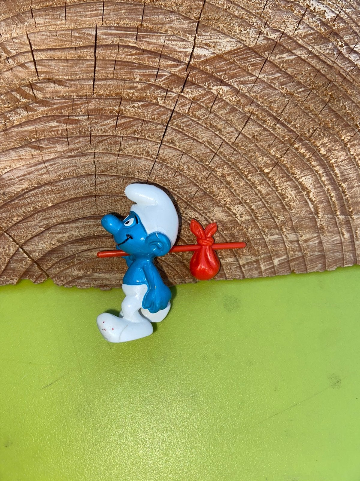 Smurfen smurf met knapzak, Verzamelen, Smurfen, Ophalen of Verzenden, Zo goed als nieuw