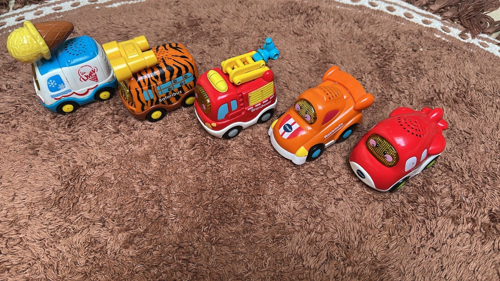 5 Toet Toet Auto's VTech - Diverse Voertuigen, Ophalen of Verzenden, Gebruikt
