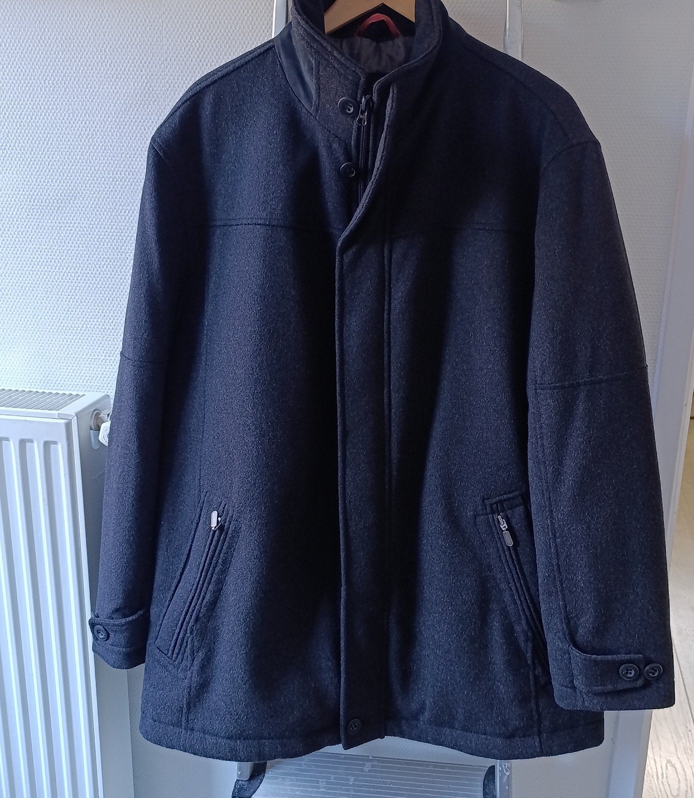 Jupiter heren winterjas - Maat 56 (XL), Kleding | Heren, Zwart, Maat 56/58 (XL), Ophalen of Verzenden, Zo goed als nieuw