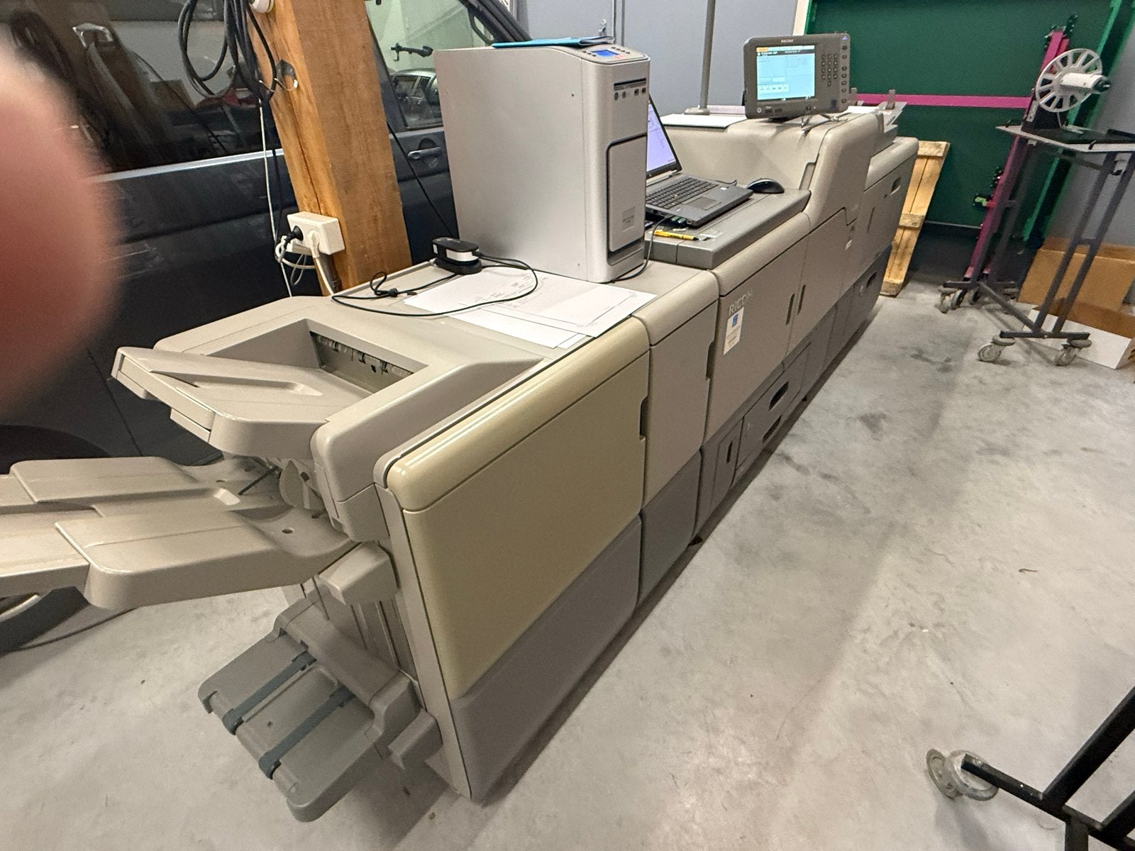 Ricoh Pro C7100X Digitale Productieprinter met 5e kleur, Ophalen, Ricoh, Gebruikt, Ricoh