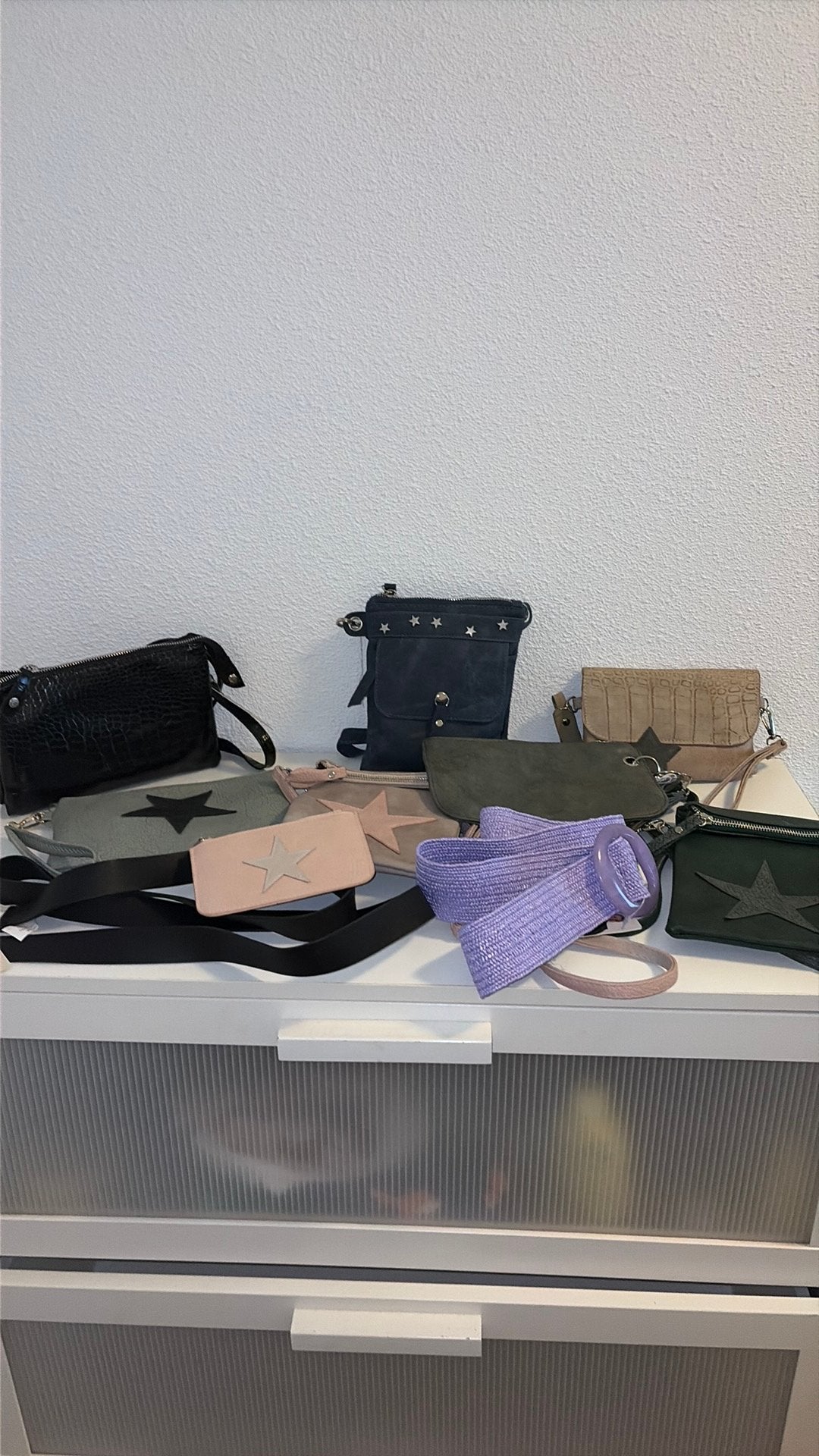Nieuw kleine partij tassen en 3 riemen, Ophalen of Verzenden, Nieuw, Overige kleuren, Overige typen