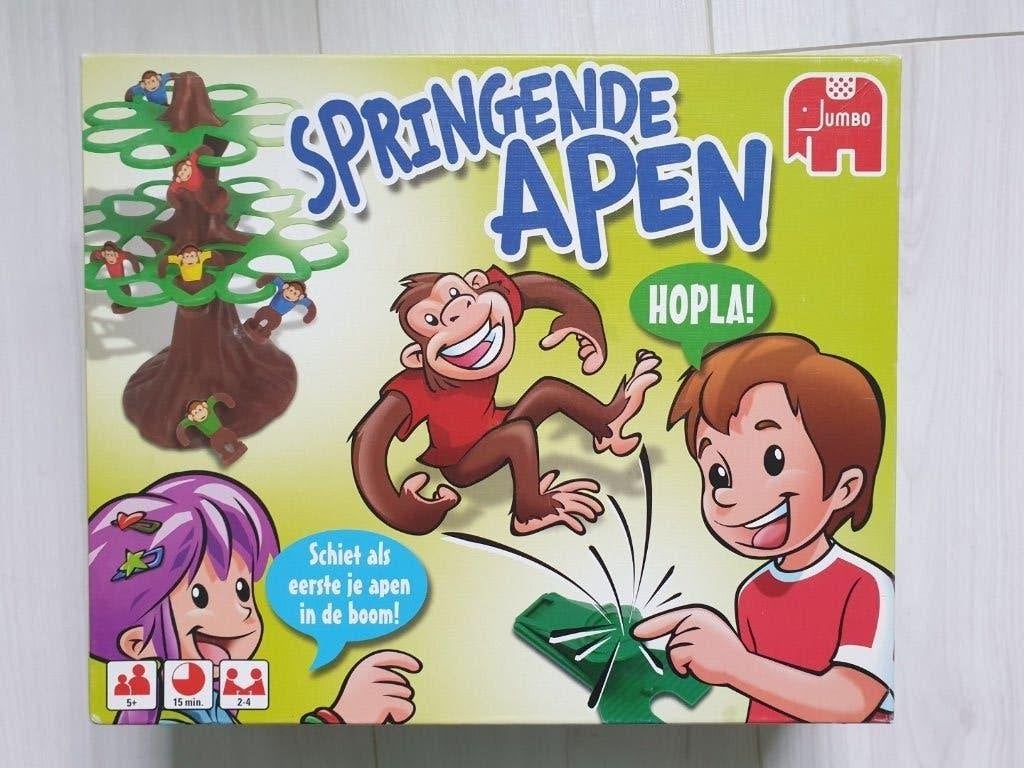 Springende apen spel, Ophalen, Gebruikt, Jongen of Meisje
