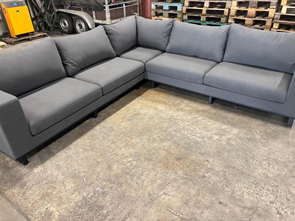 Ego Loungebank Sooty Sunbrella stof l OUTLET, Tuin en Terras, Tuinsets en Loungesets, Ophalen, Gebruikt, 6 zitplaatsen, Aluminium