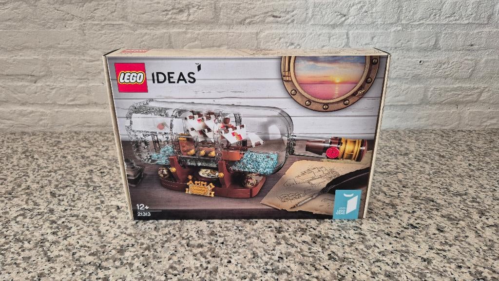 LEGO Ideas 21313 - Schip in een Fles *NIEUW*, Ophalen of Verzenden, Nieuw, Complete set, Lego