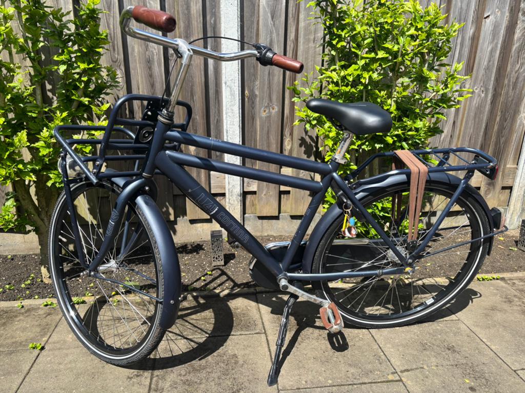 Cortina L4 transportfiets / jongensfiets 26 inch, Fietsen en Brommers, Fietsen | Heren | Herenfietsen, Terugtraprem, Gebruikt